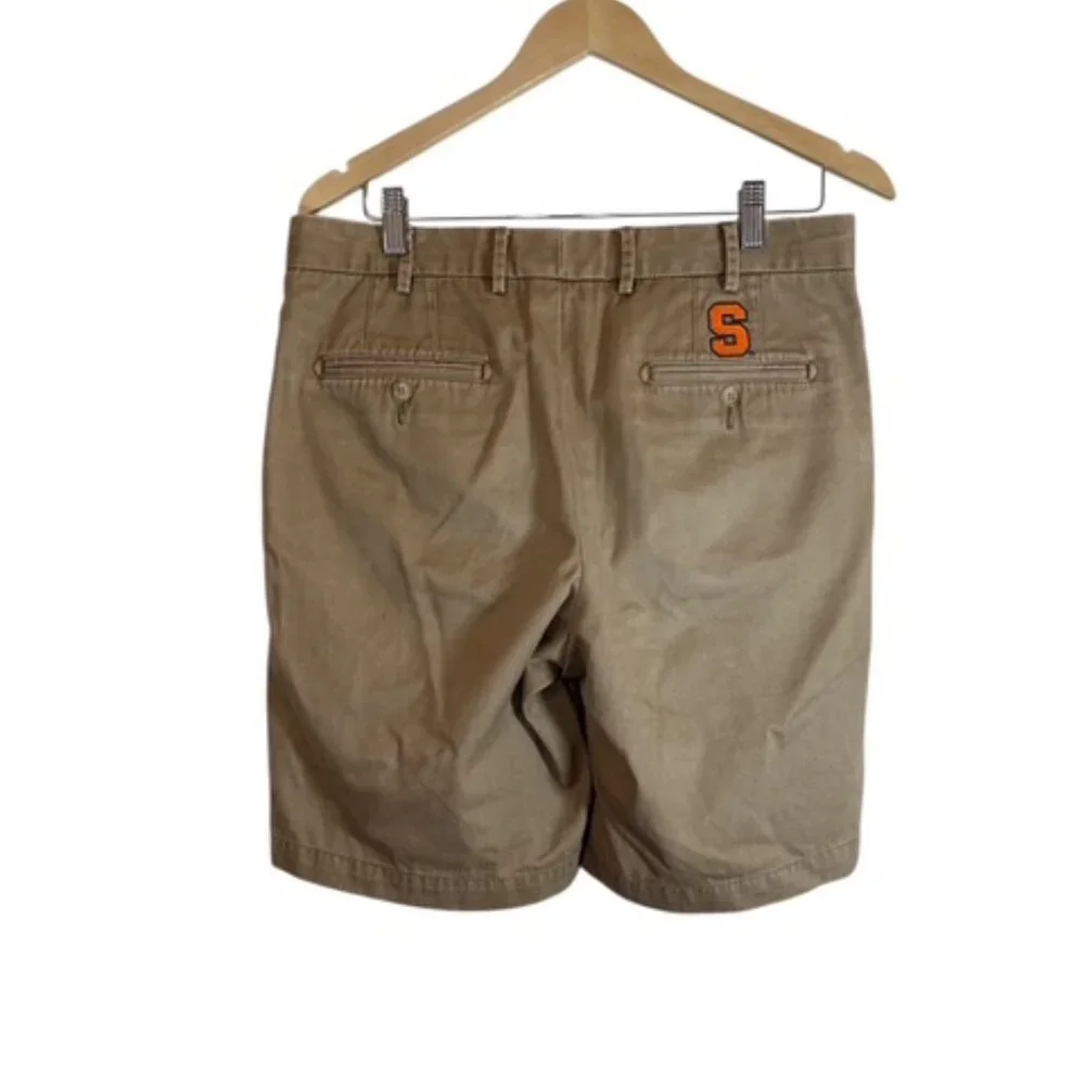 Peter Millar Mens Shorts 32 Pima Cotton Flat Front Chino Golf Beach Resort